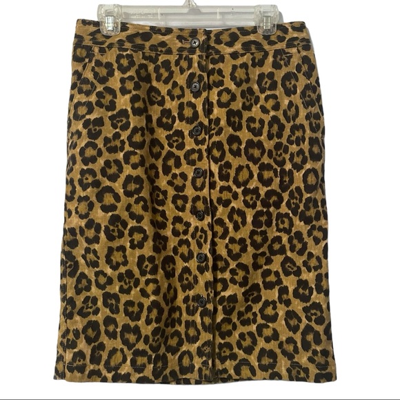 LAUREN Ralph Lauren Cheetah Print Pencil Skirt - Picture 5 of 5